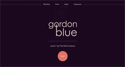 Desktop Screenshot of gordon-blue.com